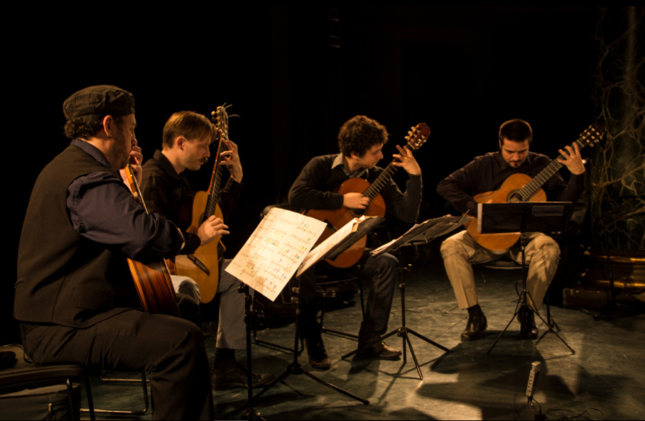 Premiere and performances of my guitar quartet by Nuntempe Ensamble&nbsp;(Argentina)